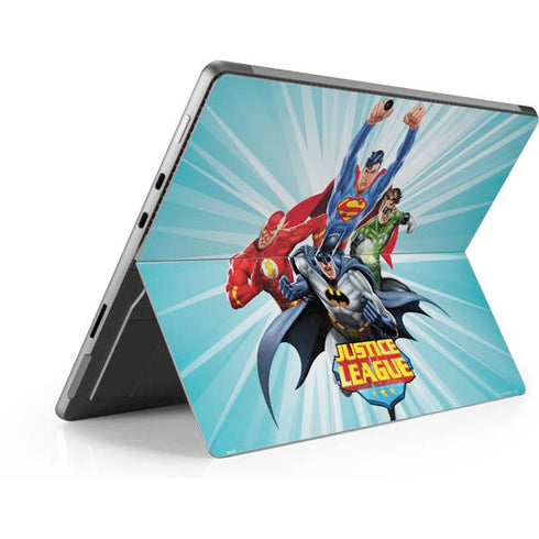 Justice League Team Power Up Surface Pro 9 Skin