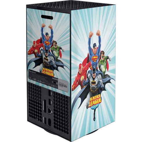 Justice League Team Power Up Xbox Series X Bundle Skin