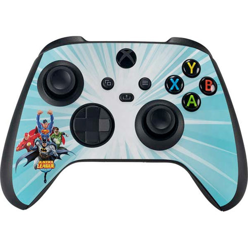 Justice League Team Power Up Xbox Series X Controller Skin