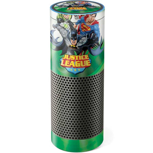 Justice League Team Power Up Green Amazon Echo Skin