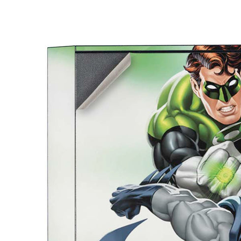 Justice League Team Power Up Green Corsair 4000D Tempered Glass Mid-Tower ATX Case Skin