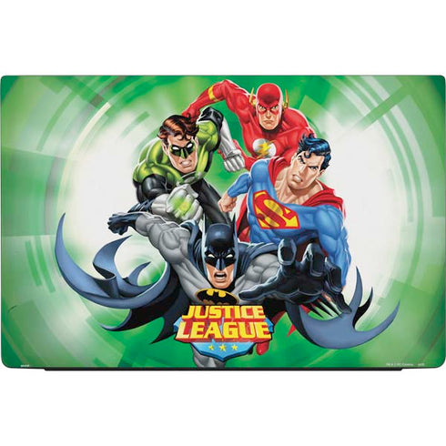 Justice League Team Power Up Green Dell Vostro Skin