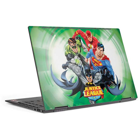 Justice League Team Power Up Green HP Envy Skin