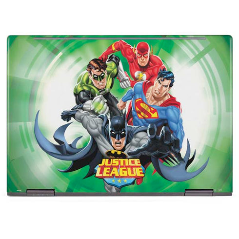 Justice League Team Power Up Green HP Envy Skin
