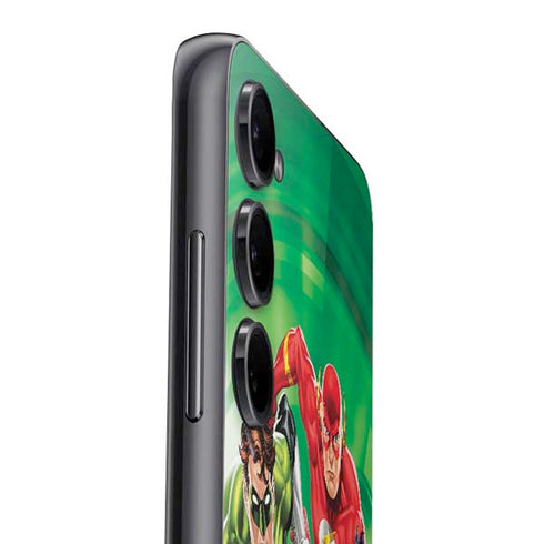 Justice League Team Power Up Green Galaxy A14 5G Skin