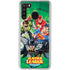 Justice League Team Power Up Green Galaxy A21 Clear Case