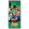 Justice League Team Power Up Green Galaxy A30 Clear Case