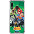 Justice League Team Power Up Green Galaxy A30 Clear Case