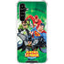 Justice League Team Power Up Green Galaxy A54 5G Clear Case