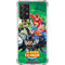 Justice League Team Power Up Green Galaxy A72 5G Clear Case