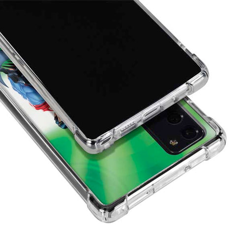 Justice League Team Power Up Green Galaxy Note20 5G Clear Case