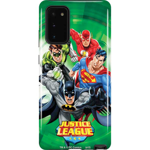 Justice League Team Power Up Green Galaxy Note20 5G Pro Case