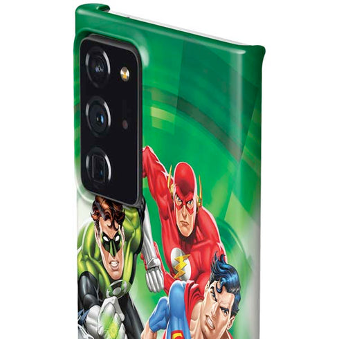 Justice League Team Power Up Green Galaxy Note20 Ultra 5G Lite Case
