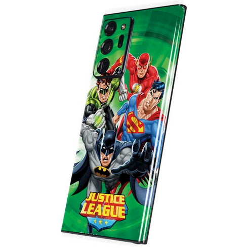 Justice League Team Power Up Green Galaxy Note20 Ultra 5G Skin