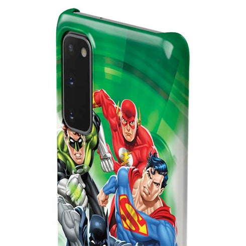 Justice League Team Power Up Green Galaxy S20 Lite Case