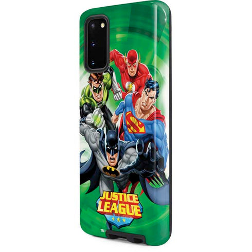 Justice League Team Power Up Green Galaxy S20 Pro Case