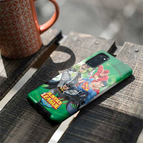 Justice League Team Power Up Green Galaxy S20 Pro Case