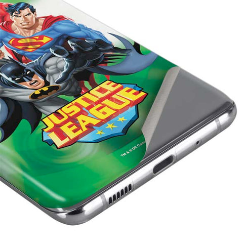 Justice League Team Power Up Green Galaxy S20 Ultra 5G Skin