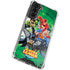 Justice League Team Power Up Green Galaxy S21 Plus 5G Clear Case