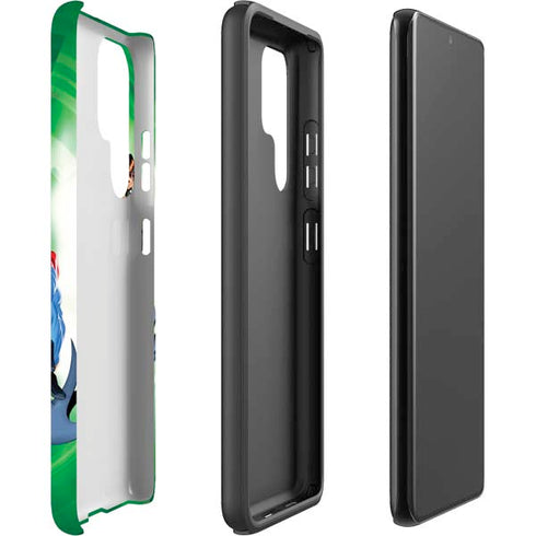Justice League Team Power Up Green Galaxy S22 Ultra Pro Case