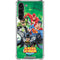 Justice League Team Power Up Green Galaxy S23 Plus Clear Case