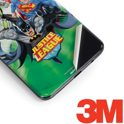 Justice League Team Power Up Green Galaxy S9 Plus Skin
