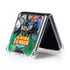Justice League Team Power Up Green Galaxy Z Flip5 5G Clear Case
