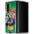 Justice League Team Power Up Green Galaxy Z Fold4 5G Clear Case