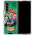 Justice League Team Power Up Green Galaxy Z Fold4 5G Clear Case