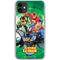 Justice League Team Power Up Green iPhone 11 Clear Case