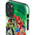 Justice League Team Power Up Green iPhone 11 Pro Max Impact Case