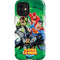 Justice League Team Power Up Green iPhone 12 Mini Impact Case