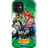 Justice League Team Power Up Green iPhone 12 Mini Impact Case