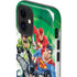 Justice League Team Power Up Green iPhone 12 Mini Impact Case