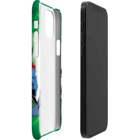 Justice League Team Power Up Green iPhone 12 Mini Lite Case