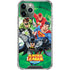 Justice League Team Power Up Green iPhone 12 Pro Max Clear Case