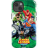 Justice League Team Power Up Green iPhone 13 Impact Case