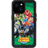 Justice League Team Power Up Green iPhone 13 Mini Waterproof Case