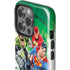 Justice League Team Power Up Green iPhone 13 Pro Impact Case