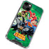 Justice League Team Power Up Green iPhone 14 Clear Case