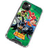 Justice League Team Power Up Green iPhone 14 Plus Clear Case