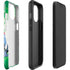 Justice League Team Power Up Green iPhone 14 Impact Case