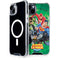 Justice League Team Power Up Green iPhone 14 Plus MagSafe Case