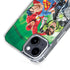 Justice League Team Power Up Green iPhone 15 Plus MagSafe Case