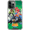Justice League Team Power Up Green iPhone 14 Pro Max Clear Case