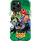 Justice League Team Power Up Green iPhone 15 Pro Max Impact Case