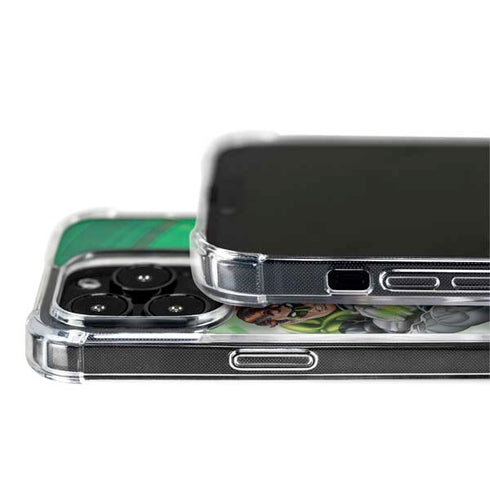 Justice League Team Power Up Green iPhone 14 Pro Max MagSafe Case