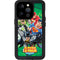 Justice League Team Power Up Green iPhone 14 Pro Waterproof Case