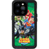 Justice League Team Power Up Green iPhone 14 Pro Waterproof Case