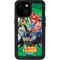 Justice League Team Power Up Green iPhone 15 Waterproof Case